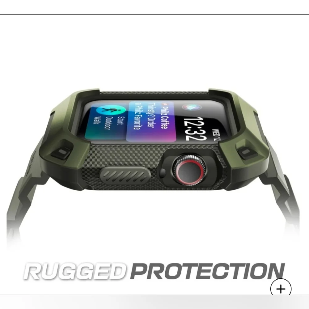 SUPCASE Olive Green Rugged Apple Watch Case & Band
